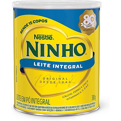 Imagem do produto Leite em Pó Integral Ninho de 380g