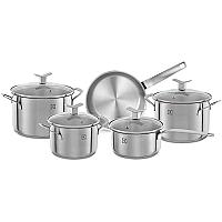 Imagem do produto Conjunto de Panelas, 5 unidades, Aço Inoxidável, d...