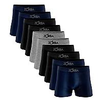 Imagem do produto Kit 10 Cueca Boxer Zorba 781 Original, Algodão S/...