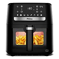 Imagem do produto Air Fryer Philco 9,5L Visor Glass Redstone 1800W P...
