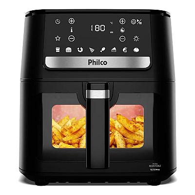 Imagem do produto Air Fryer Philco 9,5L Visor Glass Redstone 1800W P...