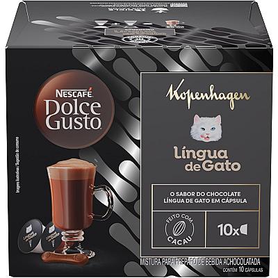 Imagem do produto Achocolatado em Cápsula 10 cápsulas Nescafé Língua...