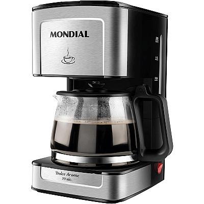 Imagem do produto MONDIAL C-43-20X-SI Cafeteira Elétrica Dolce Arome...