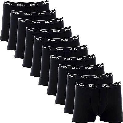 Imagem do produto Kit Com 10 Cuecas Boxer Algodão Cotton - Masculina...