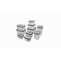 Imagem do produto Conjunto de Potes 10 Peças Electrolux em Polipropi...