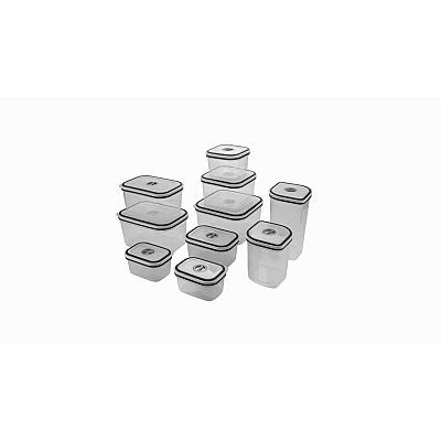 Imagem do produto Conjunto de Potes 10 Peças Electrolux em Polipropi...