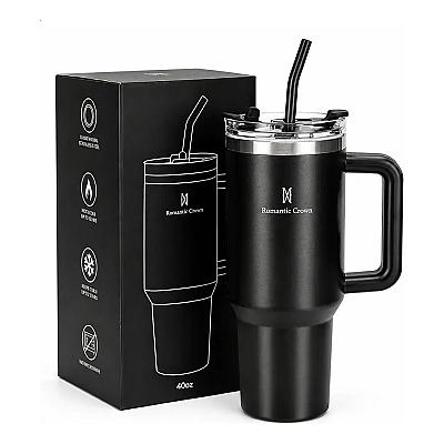 Imagem do produto Copo Térmico Gigante 1,2l Inox Com Tampa, e Inox C...