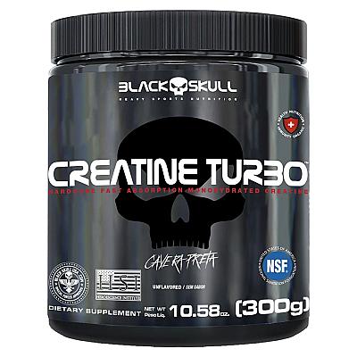 Imagem do produto Creatina Netshoes Turbo Black Skull 300g