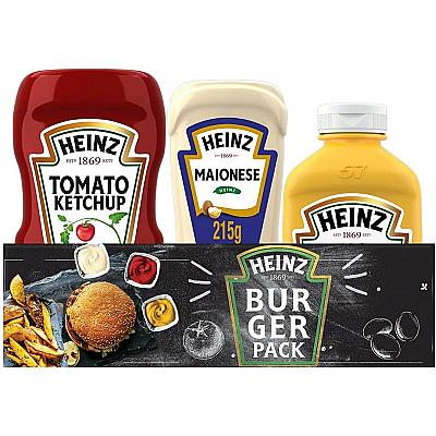 Imagem do produto Heinz Pack Hamburger Ketchup 397G + Maionese 215G...