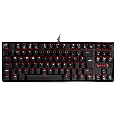 Imagem do produto Teclado Mecânico Gamer Redragon Kumara, LED Vermel...