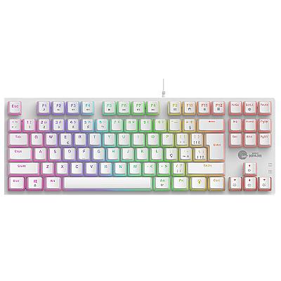 Imagem do produto Teclado Mecânico Gamer Ninja Leap Pudim, Switch Bl...