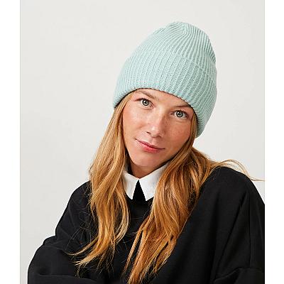 Imagem do produto Gorro em Tricô com Barra Dobrada Verde
