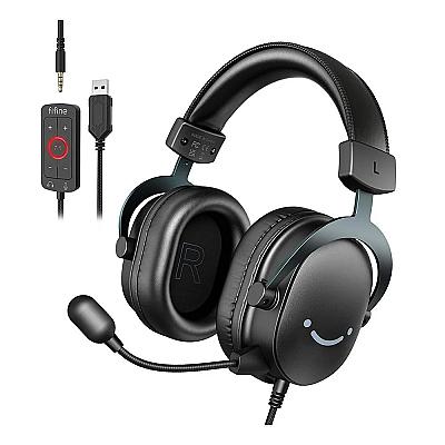 Imagem do produto Headset Gamer Fifine H9, Som Surround 7.1, USB, PC...