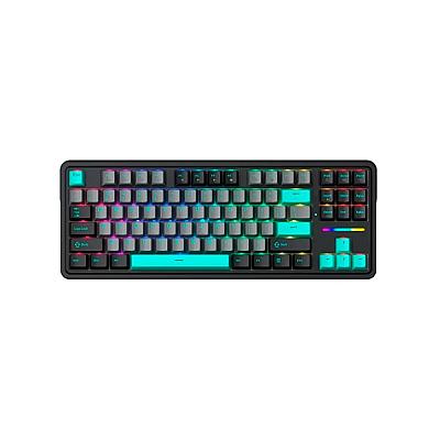 Imagem do produto Teclado Gamer Mecânico Machenike KG87, RGB, Gasket...
