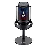 Imagem do produto Microfone Gamer Rise Mode Elite 05 RGB, USB-C, Con...