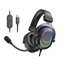 Imagem do produto Headset Gamer Fifine H6, 7.1 Surround USB, Black