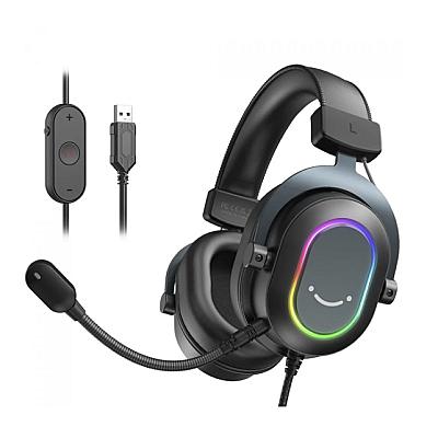 Imagem do produto Headset Gamer Fifine H6, 7.1 Surround, Drivers de...
