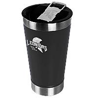 Imagem do produto Copo Térmico Leonidas, 473ml, Quente ou Frio, Meta...