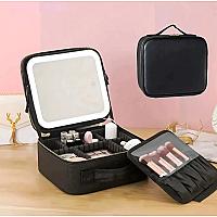 Imagem do produto Kit Maleta Maquiagem completo Profissional Com Esp...