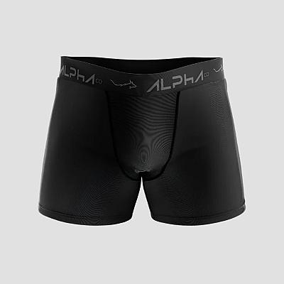 Imagem do produto Cueca Boxer Alpha Preto