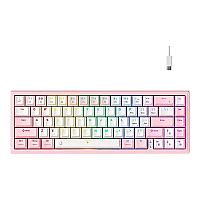 Imagem do produto Teclado Mecânico Gamer Rise Mode GM1 Pro White and...