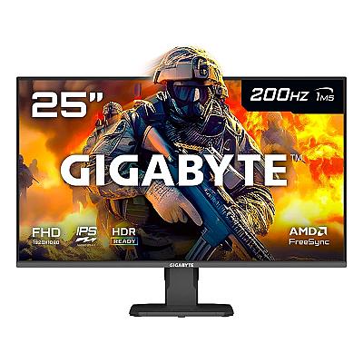 Imagem do produto Monitor Gamer Gigabyte 25", FHD, 200Hz, 1ms, IPS,...