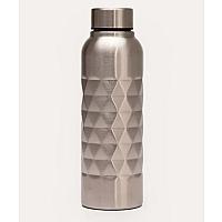 Imagem do produto Garrafa de inox texturizada 750ml prata - Unico