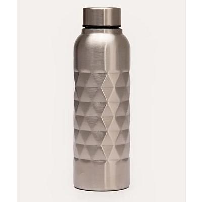 Imagem do produto Garrafa de inox texturizada 750ml prata - Unico