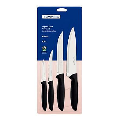 Imagem do produto Jogo de Facas Tramontina Plenus 23498/064 4 peças