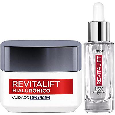 Imagem do produto Kit Sérum Preenchedor Facial Anti-idade 30ml + Cre...
