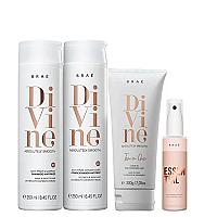 Imagem do produto Brae Kit Divine Duo 250ml Leave-in 200g e MINI Ess...