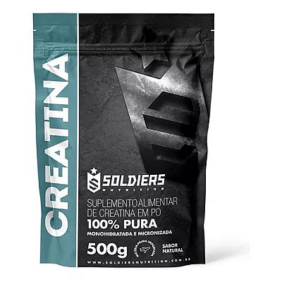Imagem do produto Creatina Monohidratada de 500g Soldiers Nutrition...