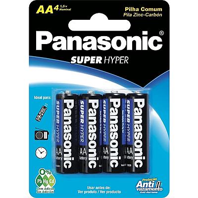 Imagem do produto Panasonic UM-3SHS Pilha Comum AA, Tensão 1,5 Volts...