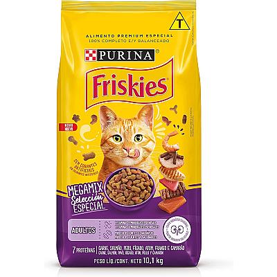 Imagem do produto Purina Friskies, Friskies Megamix Ração Gatos Adul...