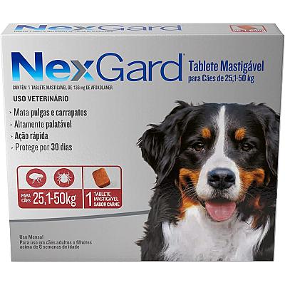 Imagem do produto NexGard Antipulgas e Carrapatos para Cães de 25,1...