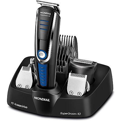 Imagem do produto Aparador de Pelos Super Groom 10, Mondial, Bivolt...