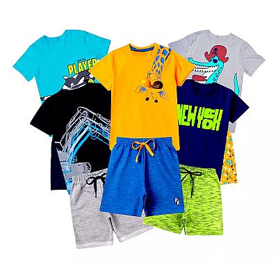 Imagem do produto Kit 10 Peças De Roupa 1 Ao 14 Masculino Moletom Ve...
