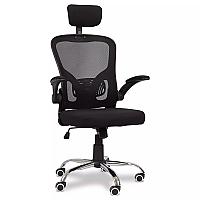 Imagem do produto Cadeira de Escritório Comfy Way Plus Preta Tela Me...