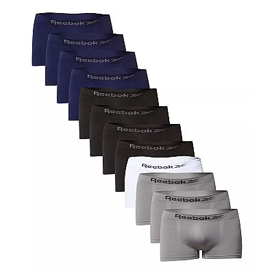 Imagem do produto Kit 12 Cuecas Boxer Masc Microfibra Adulto S/ Cost...