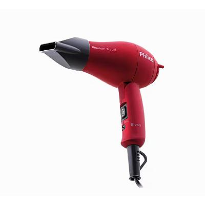 Imagem do produto Secador de Cabelos Philco Titanium Travel Vermelho...