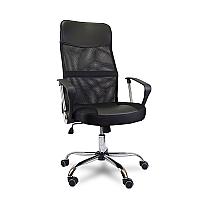 Imagem do produto Cadeira de Escritório Comfy Worth Preta, Base Gira...