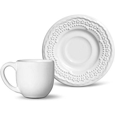 Imagem do produto Porto BrasilL Xicara de Café Madeleine Branco