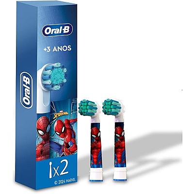 Imagem do produto Oral-B Marvel Homem-Aranha, Cabeça Redonda de Refi...