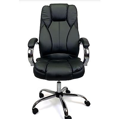 Imagem do produto Cadeira de Escritório Comfy Lusty Preta, Base Gira...