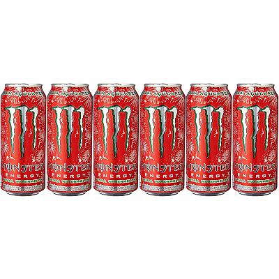 Imagem do produto Pack de MONSTER ULTRA WATERMELON LT 473ML 6 unidad...