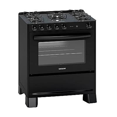 Imagem do produto Fogão de Piso Suggar 5 Bocas com Mesa de Vidro Pre...