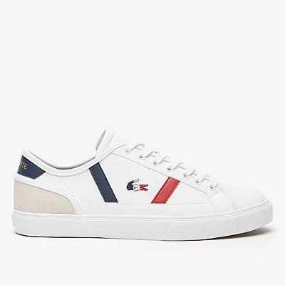Imagem do produto Tênis Couro Lacoste Sideline Pro Masculino - Branc...