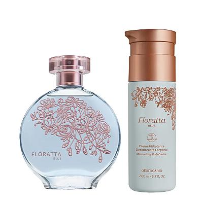 Imagem do produto Combo Floratta Blue Desodorante Colônia 75ml + Cre...