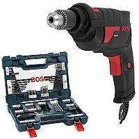 Imagem do produto Furadeira Skil 10 6604 220V + Kit Pontas e Brocas...