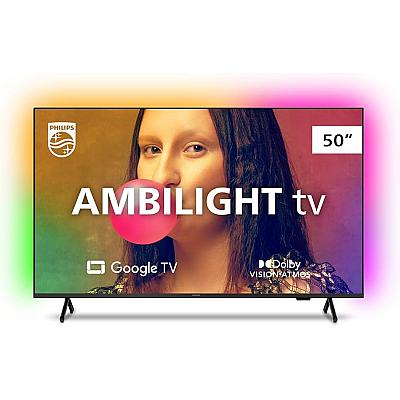 Imagem do produto Smart TV Philips Ambilight 50" 4K 50PUG7908/78, Go...